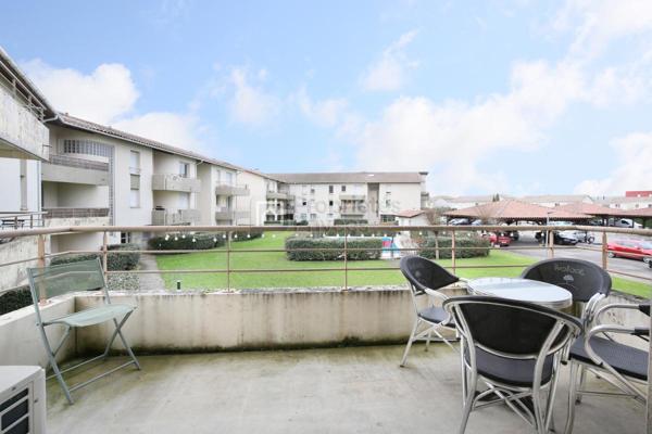 Appartement T3 meublé - 2 stationnements - piscine