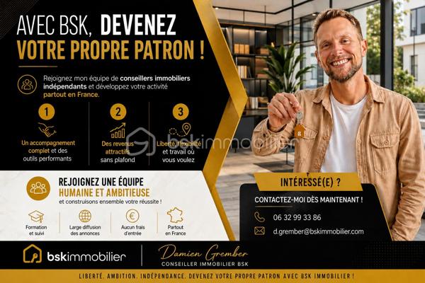 À Florensac, découvrez cette charmante maison de ville d’environ 60 m² habitables, entièrement rénovée, élevée sur deux étages et bénéficiant d’une agréable cour privative d’environ 14 m².

Dès l’entrée, vous découvrirez un intérieur chaleureux mêlant le cachet de l’ancien à une rénovation contemporaine. Le rez-de-chaussée accueille un séjour d’environ 13 m², prolongé par une cuisine aménagée et équipée d'environ 9 m², lumineuse et ouverte directement sur la cour.

À l’abri des regards, cette cour constitue un véritable petit cocon extérieur : idéale pour installer une table, profiter des beaux jours ou simplement se détendre dans un environnement intimiste.

Le premier étage dessert une première chambre d'environ 11 m², ainsi qu’une salle d’eau avec WC.

Au deuxième et dernier étage, vous profiterez d’une seconde chambre d'environ 13 m², confortable et lumineuse, accompagnée d’un WC indépendant.

La maison a fait l’objet d’une rénovation globale, de la toiture jusqu’au raccordement au tout-à-l’égout, tout en conservant certains éléments qui participent à son charme, notamment ses planchers et poutres apparentes.

Autre atout majeur : son excellente performance énergétique. La maison est classée DPE B et dispose d’une climatisation réversible, un vrai plus pour le confort été comme hiver.

Une maison pleine de charme, confortable et économe en énergie, idéale pour une résidence principale, un premier achat, un pied-à-terre dans l'Hérault ou un investissement.

Les + :

 • Environ 60 m² habitables
 • 2 chambres
 • Cour privative d'environ 14 m²
 • Maison rénovée du toit au tout-à-l’égout
 • Cuisine aménagée et équipée
 • Climatisation / pompe à chaleur
 • Poutres et planchers bois
 • DPE B – GES A
 • 3 WC, un par niveau
 • Faibles consommations énergétiques

En bonus : possibilité de parking en location 30€/mois avec portail fermé à 50 mètres !

⸻

📞 Intéressé(e) ?

🎥 Accédez à la Visite virtuelle 360° depuis l'annonce pour une découverte immersive en toute autonomie.
Contactez Damien GREMBER – BSK Immobilier pour tout renseignement ou pour une visite sur place.