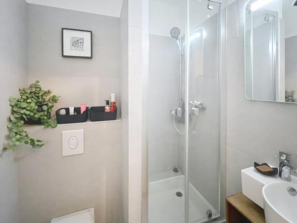Lumineux appartement en RDC avec jardin privatif 100 m2 et stationnements, proche Loire.