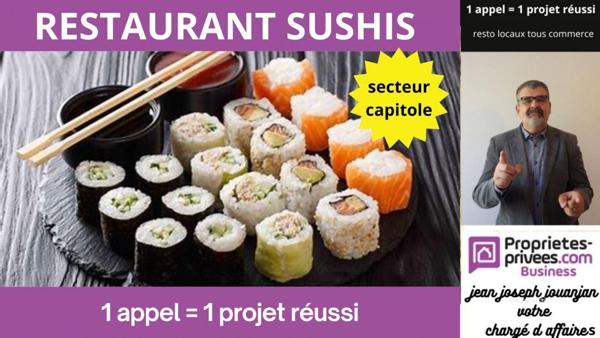 31000 TOULOUSE - RESTAURANT Resto sushi à capitole