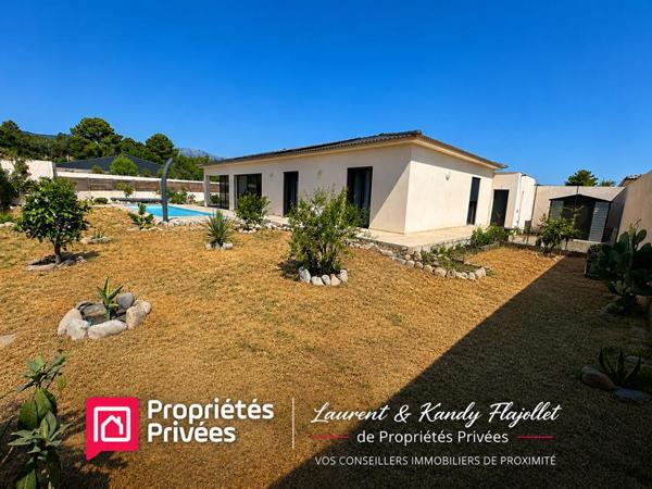 Maison neuve T3 de plain-pied - Double séjour - Piscine  - Garage // SOLARO 20240 - Haute Corse 2B - FRANCE