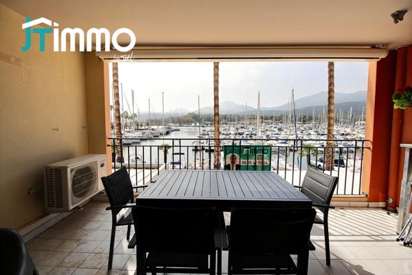 A VENDRE - PORT - ARGELES - APPT 35 M² ENV - VUE MER AVEC TERRASSE ET PARKING.
