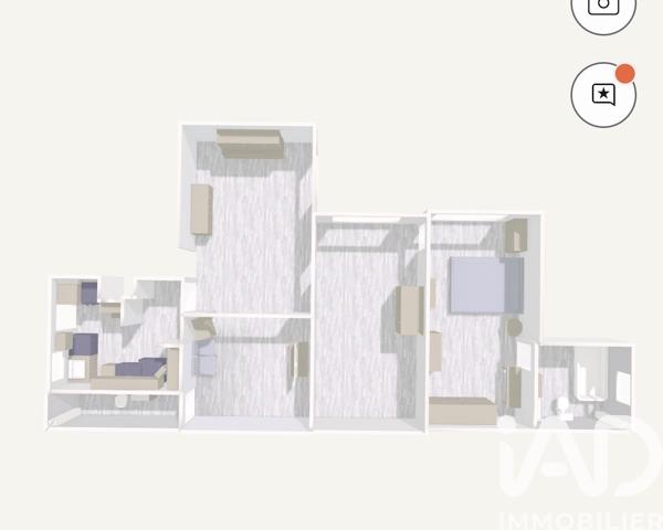Appartement à vendre 3 pièces 83,73 m² 