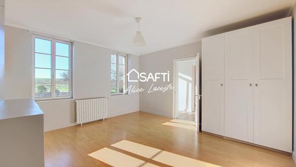 À Lézat-sur-Lèze – Longère avec dépendances sur 2 hectares, idéal pour un projet équestre