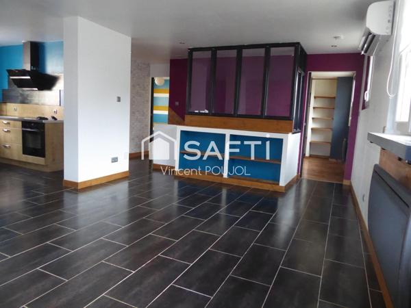 T3 duplex centre ville avec cave