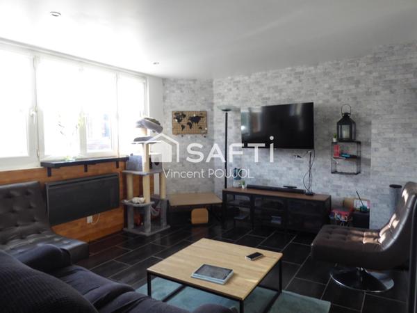 T3 duplex centre ville avec cave