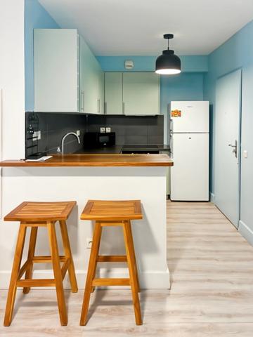 Saint-Gilles les Bains – T2 raffiné aux prestations soignées, varangue, jardin privatif et garage box