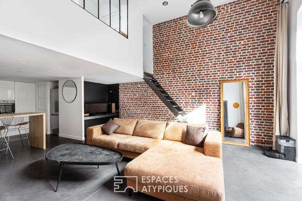 Duplex au coeur d’une ancienne brasserie