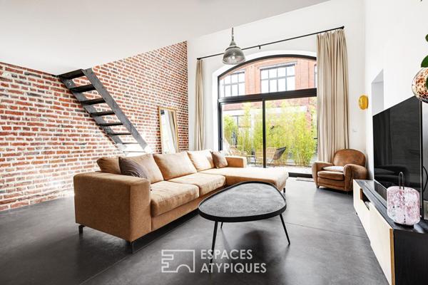 Duplex au coeur d’une ancienne brasserie