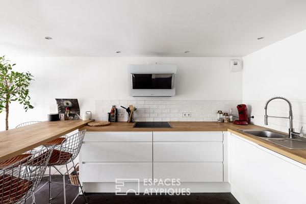 Duplex au coeur d’une ancienne brasserie