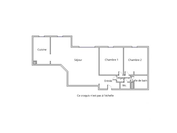 Appartement à vendre 3 pièces 65 m² Massy