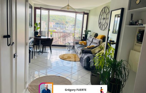 RARE : APPARTEMENT T3 EN DERNIER ÉTAGE AVEC VUE PANORAMIQUE ET PARC PRIVÉ