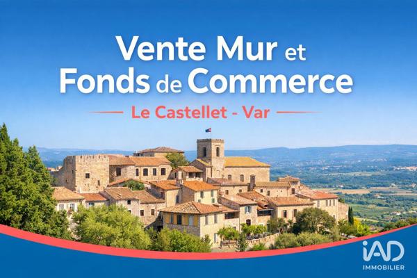 Murs commerciaux  à vendre 53 m² Le Castellet