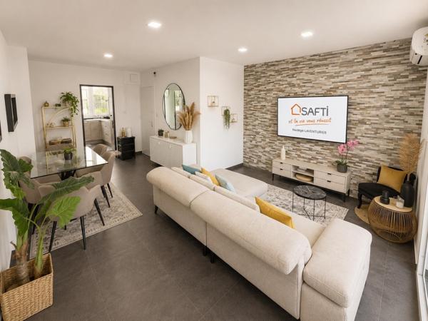 AJACCIO - F3 rénové de 74m² avec parking et cave