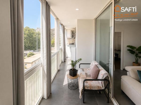 AJACCIO - F3 rénové de 74m² avec parking et cave