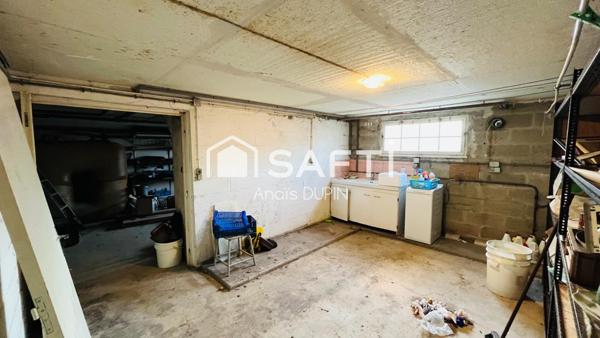 Pavillon de plain-pied sur sous-sol complet