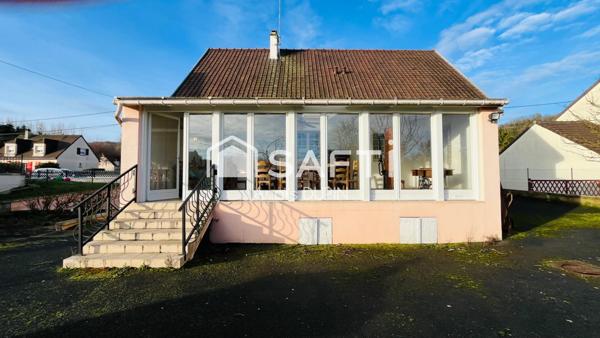 Pavillon de plain-pied sur sous-sol complet