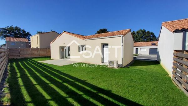 Plain-pied neuf 86m2, accessible PMR, garage,  jardin