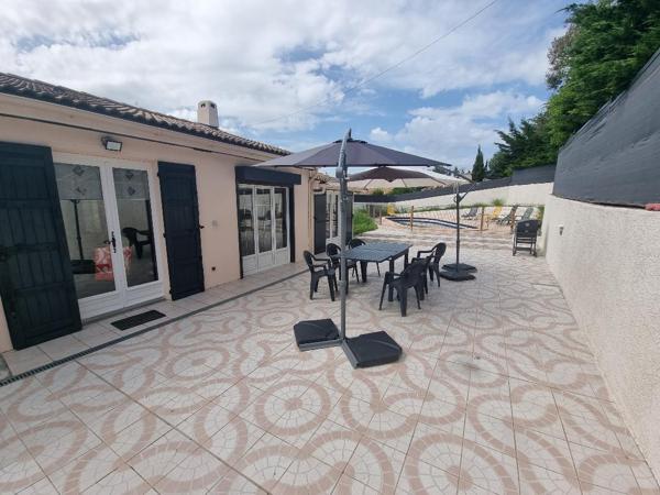 Rocbaron (83136) Maison T4/5 plain-pied 109 m2 + annexe de 23 m2 + Piscine