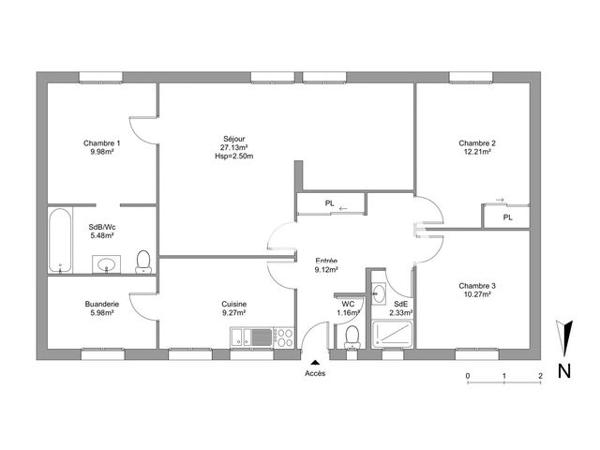 À vendre Maison 4 pièces 93 m² - Montpellier 34090