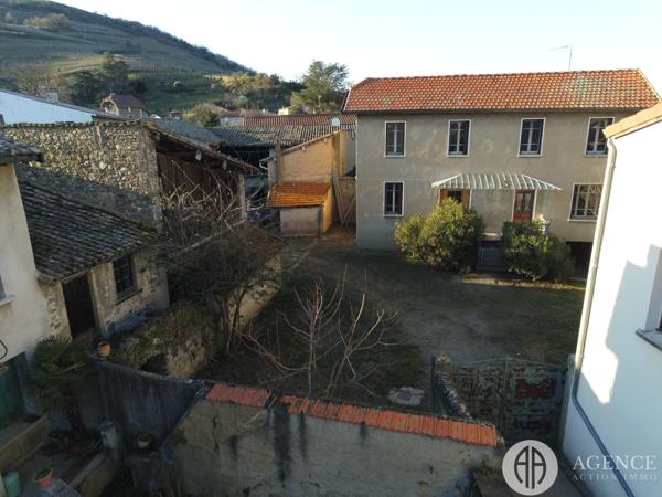 Sablons (38550) Maison a rénover avec terrain possibilité 2 habitations