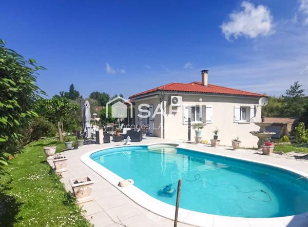 Pont du casse - Maison familiale 4 chbrs - piscine