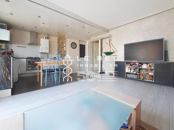 EXCLUSIVITÉ LORIENT MERVILLE :  T3 avec terrasse commune, cave et local vélo – Merville