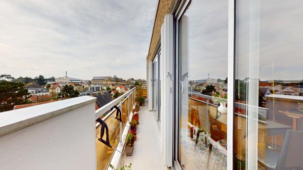 Appartement Caen 5 pièce(s)  dernier étage, garage double