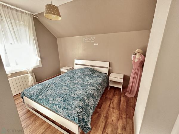 Maison pleine de charme, avec jardin et garage.