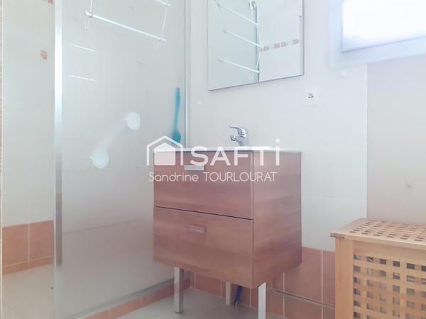 Maison 95 m2, 3 chambres avec garage et jardin