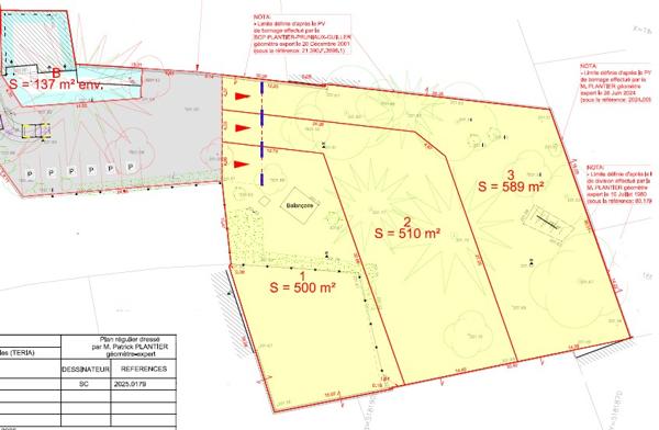 Terrain 510 m2