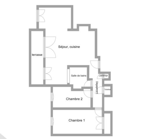 Appartement à vendre 4 pièces 63 m² Biarritz