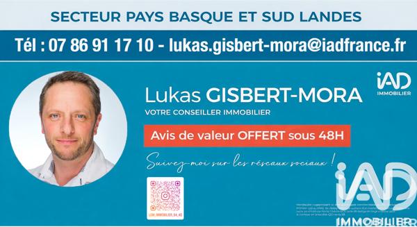 Appartement à vendre 4 pièces 63 m² Biarritz