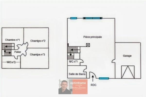 Foucherans – Investissement locatif sécurisé – Maison 103 m² – Louée 900 €/mois