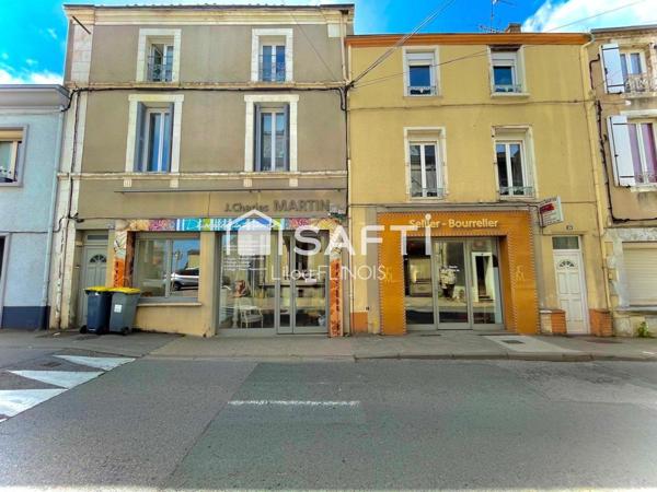 Immeuble à fort potentiel au coeur de Parthenay !
