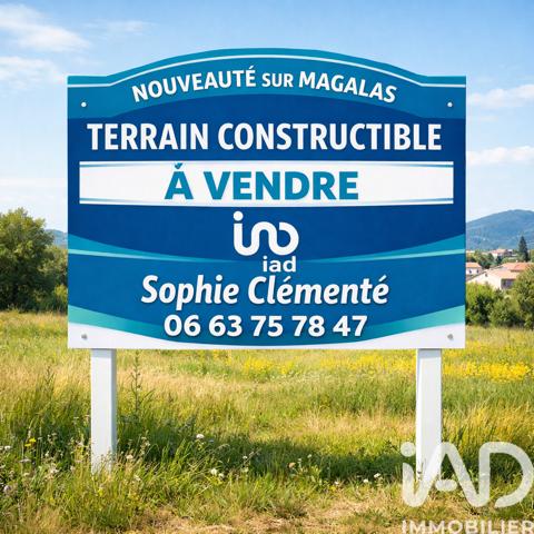 Terrain à vendre 835 m² Magalas