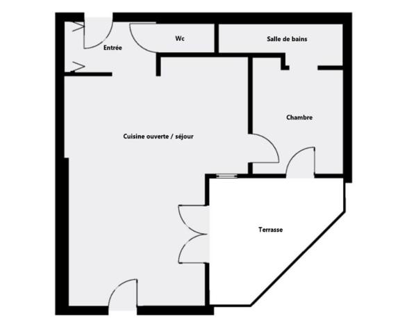 Appartement à vendre 2 pièces 44 m² Lorgues