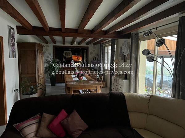 Maison proche BRIONNE 154.50 m2 4 chambres sous-sol piscine 294.000