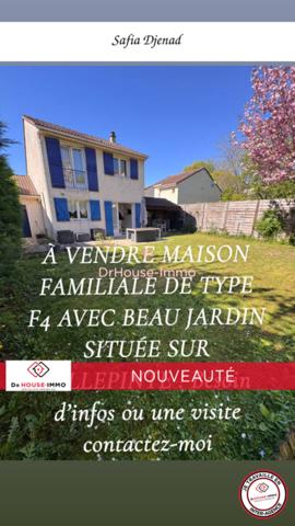 Maison à vendre 4 pièces de 86 m²