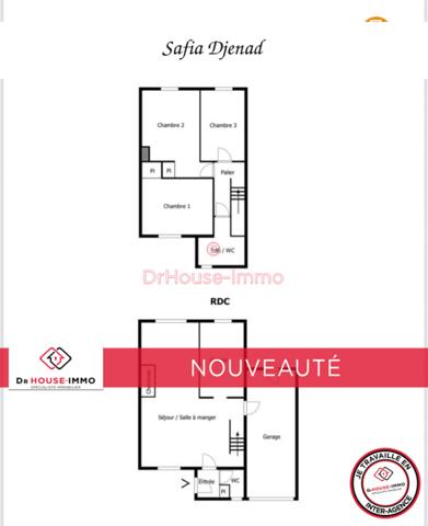 Maison à vendre 4 pièces de 86 m²