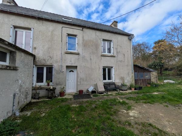 LOCMALO EN CAMPAGNE JOLIE PROPRETE EN PARTIE RESTAUREE DE 90 M² ENVIRON AVEC DEPENDANCES A RENOVER UN PUITS UNE PARCELLE DE 1 HECTARE 09 ARES 21 CENTIARES