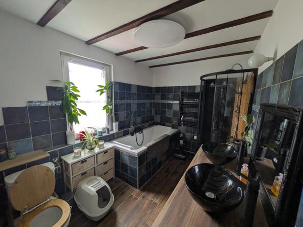 LOCMALO EN CAMPAGNE JOLIE PROPRETE EN PARTIE RESTAUREE DE 90 M² ENVIRON AVEC DEPENDANCES A RENOVER UN PUITS UNE PARCELLE DE 1 HECTARE 09 ARES 21 CENTIARES