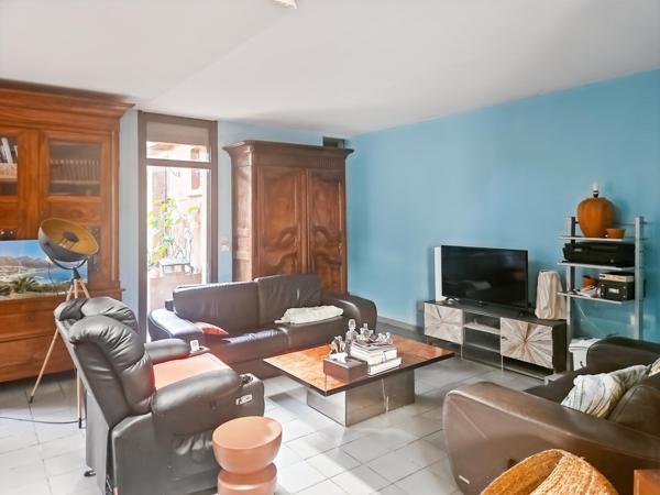 Toulousaine lumineuse à Bonnefoy, 2 terrasses, 1 cave