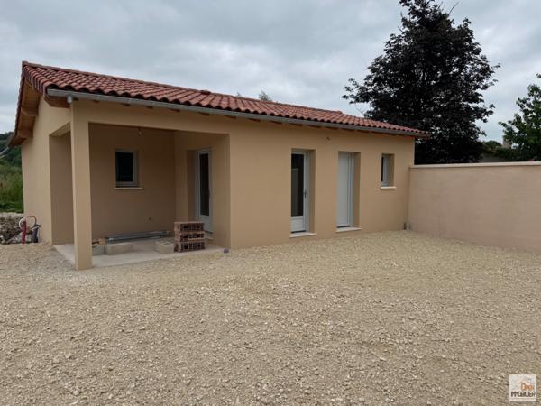 Maison neuve de plain-pied – Prête à personnaliser – 600 m² de terrain