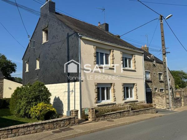 Maison T6-123 m² centre-ville Peaule