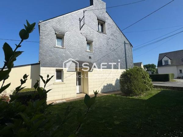 Maison T6-123 m² centre-ville Peaule