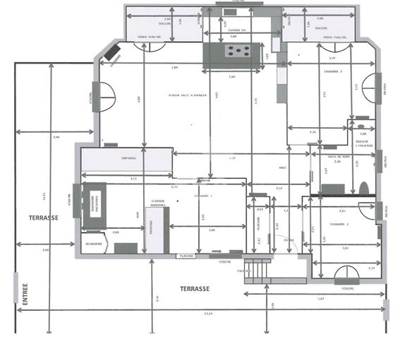 A VENDRE: Bas de maison à Nice 4 pièces 96m2