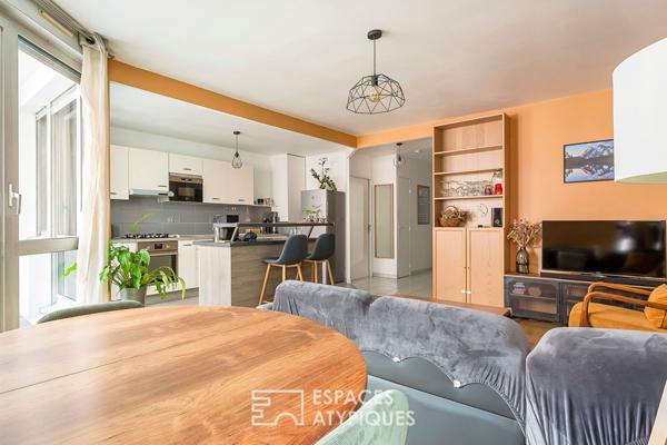 Appartement T3 rénové à deux pas du 6ème