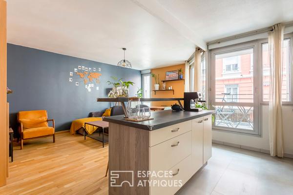 Appartement T3 rénové à deux pas du 6ème