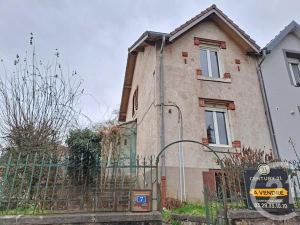 Maison à vendre  3 pièces - 73 m2 CHANTRAINE - 88